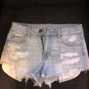 American eagle denim shorts